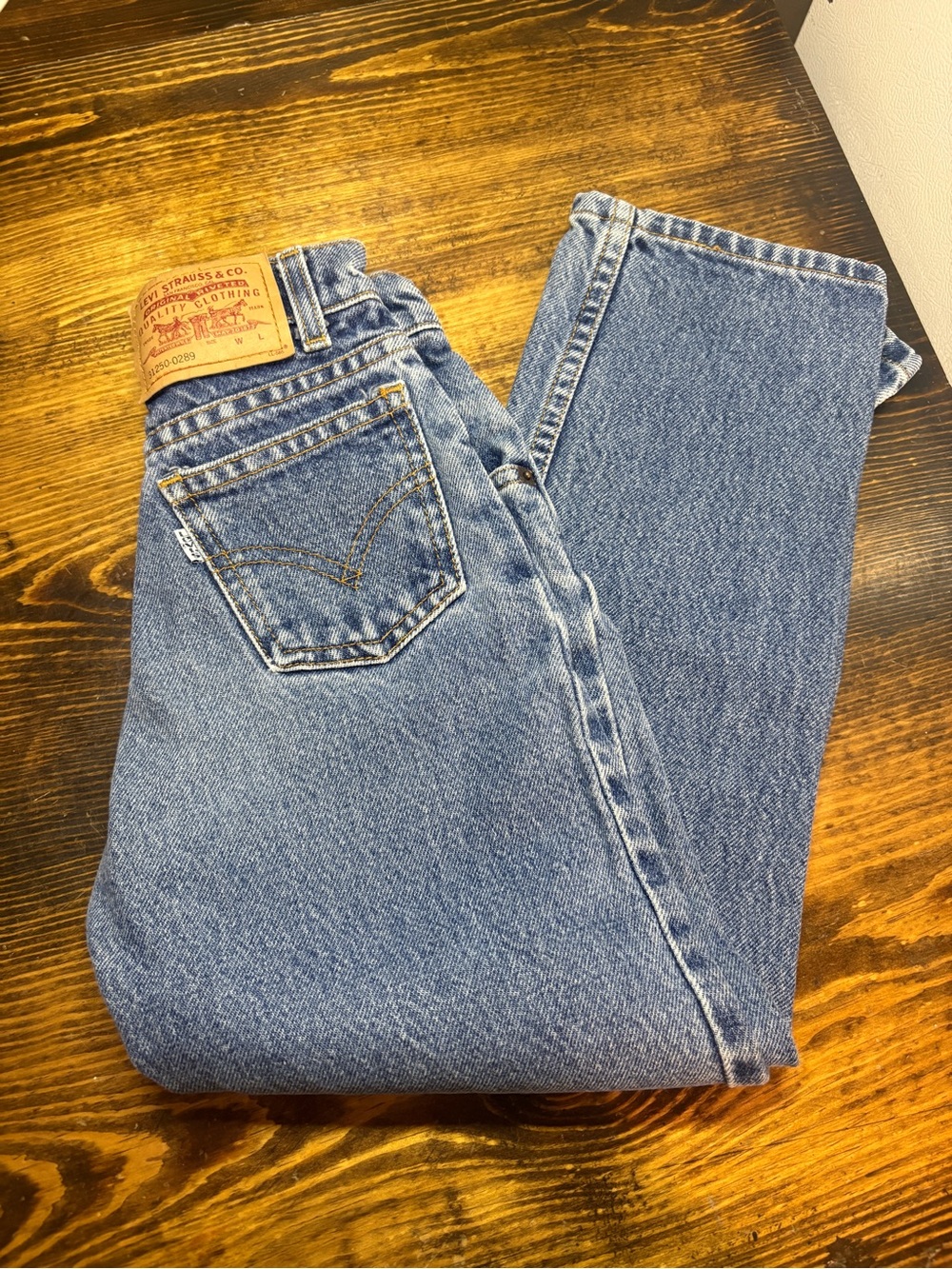 Levi’s relaxed fit slim leg jeans boys size 6X